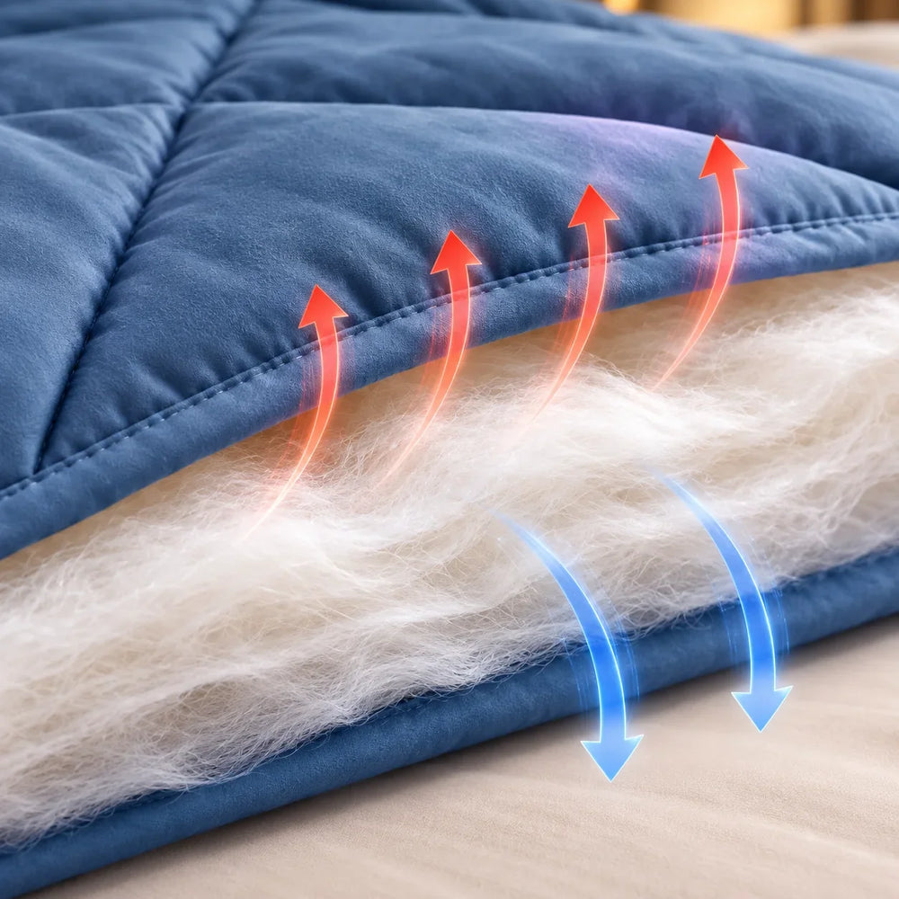 Ympärivuotinen peitto 2-in-1 – Peitto ja päällinen yhdessä
