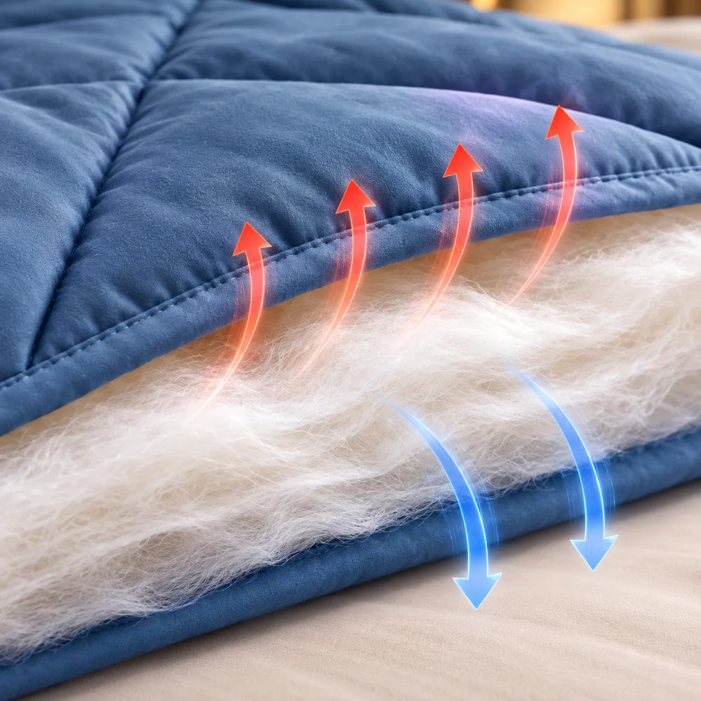 Ympärivuotinen peitto 2-in-1 – Peitto ja päällinen yhdessä