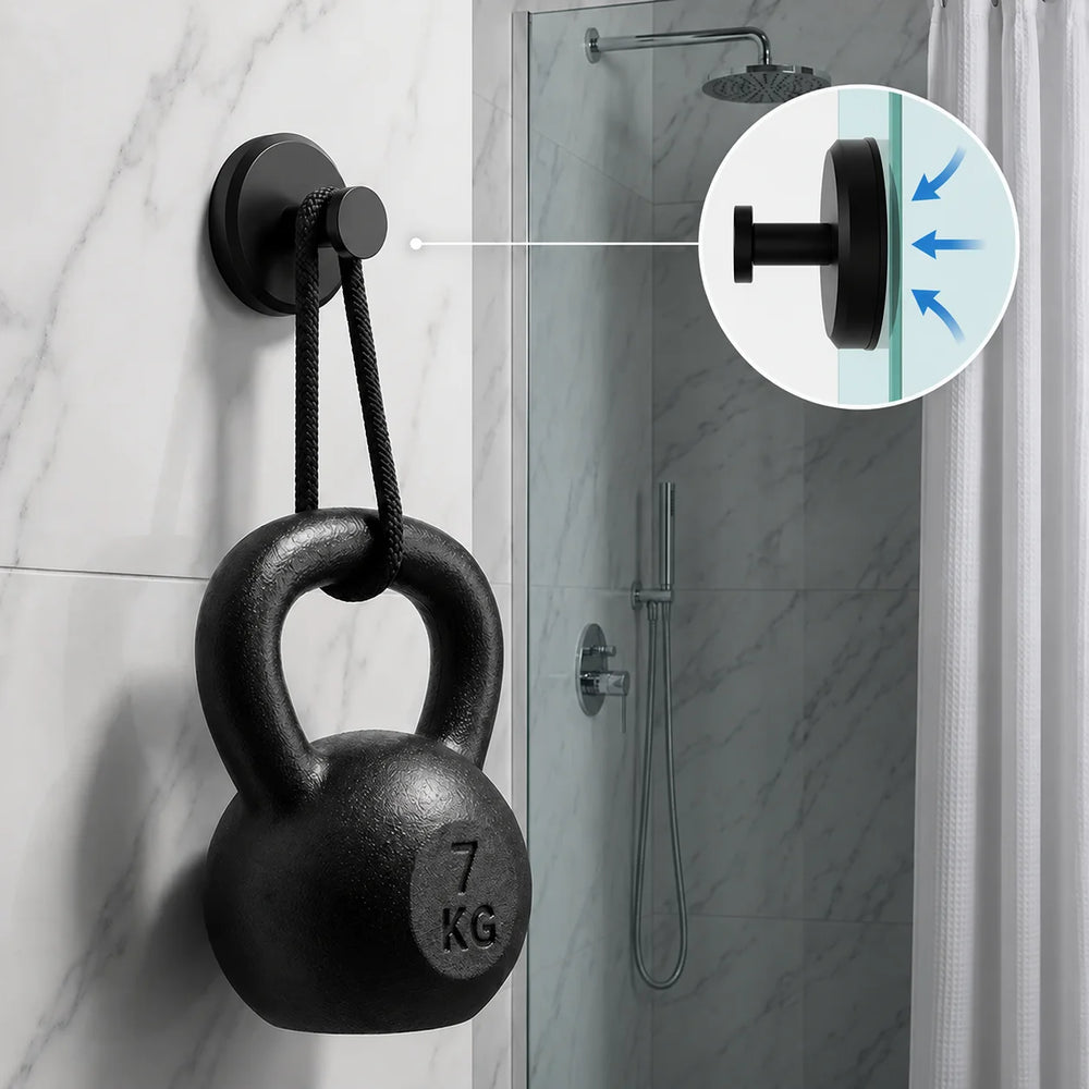 Imukupilliset koukut Twist & Lock – ilman poraamista
